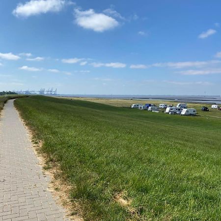 Ferienhaus Wieden Am Deich Wurster Nordseekuste المظهر الخارجي الصورة
